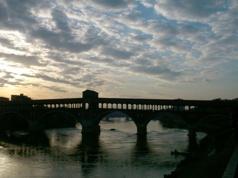 Brug in Pavia