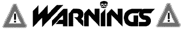 Warnings