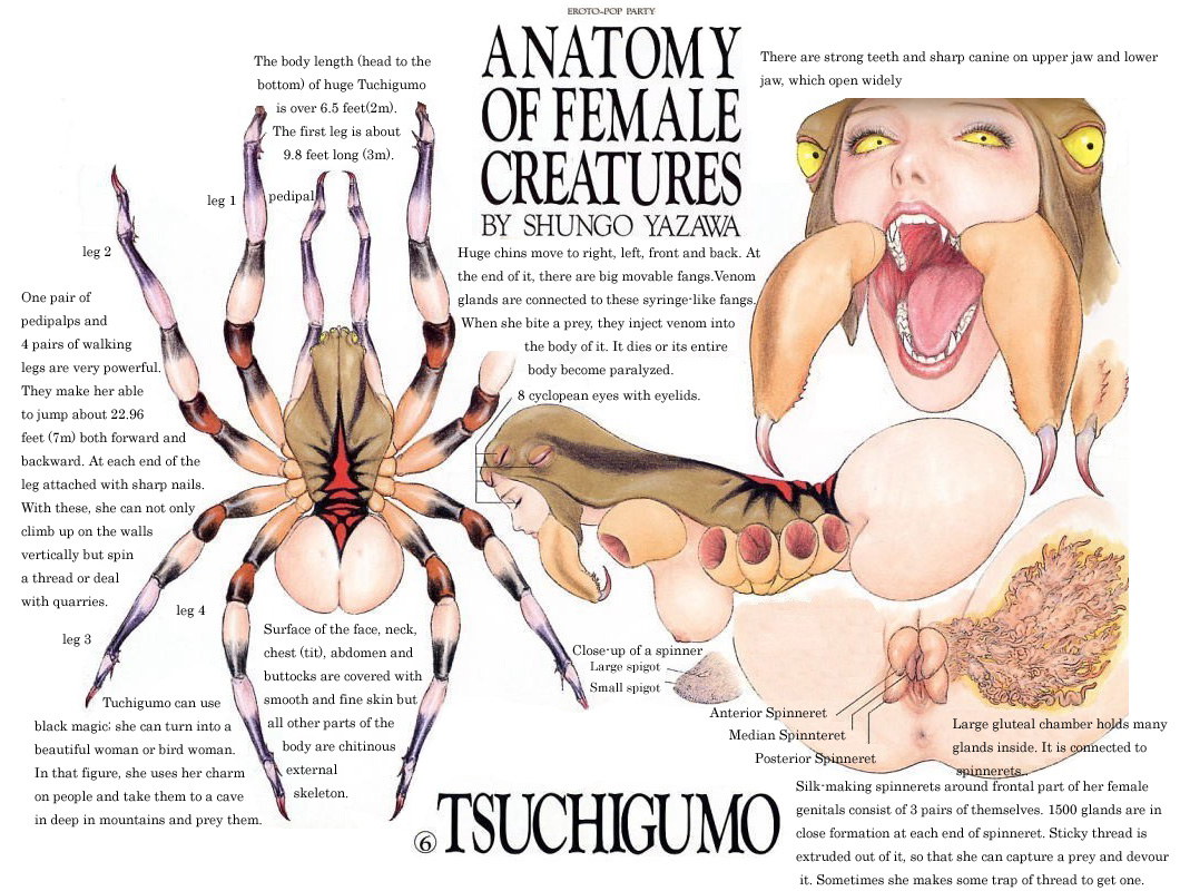 Anatomy of Female Creatures by Shungo Yazawa.