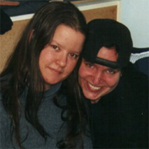 Photo of Marie-Eve and her friend